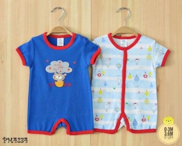 บอดี้สูท-มี-size-0-3m-3-6m-6-9m-ทั้งหมด-2-ชุด