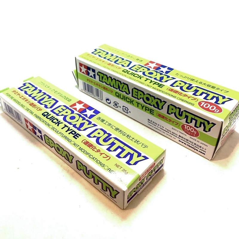 tamiya-87051-epoxy-putty-quick-type-หล่อชิ้นงาน-ปั้น-ซ่อมชิ้นงาน-gundam-gunpla-โมเดล-กันดั้ม-กันพลา-หุ่น-รถ-ทหาร-สี