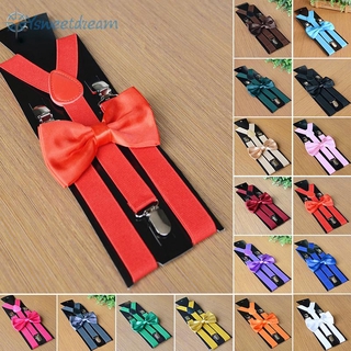 สินค้า สายเอี๊ยมประดับโบว์สําหรับผู้ชาย Suspenders