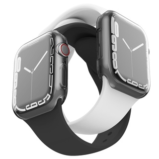 ภาพหน้าปกสินค้ากระจกนิรภัยกันกระแทกทรงกลมสําหรับ apple watch case 7 45 มม. 41 มม. สําหรับ series 6 5 4 se 3 44mm 42mm ที่เกี่ยวข้อง