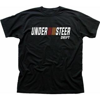 [S-5XL] เสื้อยืด พิมพ์ลาย Ralliart inspired UNDERSTEER DRIFT EVO สีดํา สไตล์คลาสสิก สําหรับผู้ชาย OZ1350 135400