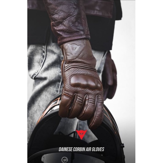 ถุงมือหนัง-ขี่รถ-dainese-air-unisex-gloves-งานแท้