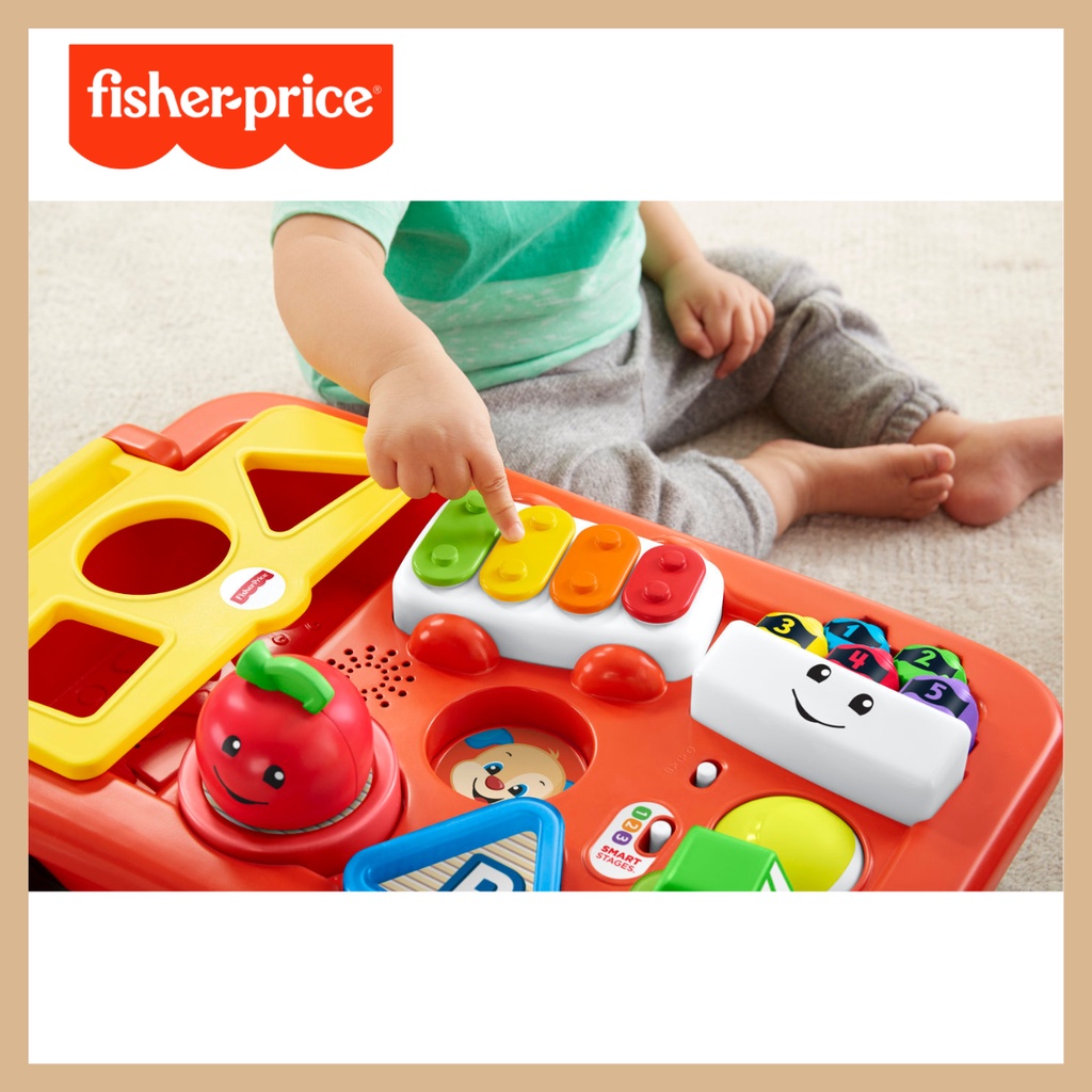 fisher-price-รถลาก-laugh-amp-learn-pull-amp-play-learning-wagon-ของเล่นเสริมพัฒนาการ-ของแท้