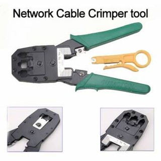 OUBAO Network Crimper Stripper Pliers Tools RJ45 RJ11 RJ12 Cable