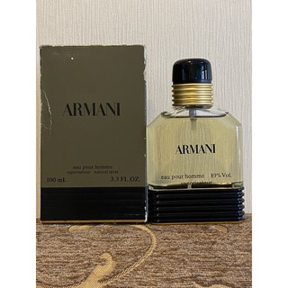 VTG Giorgio Armani Armani Eau pour Homme 100ml. Hard to find new with original  box 1984