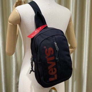 กระเป๋าสะพายหลัง คาดหลัง Levi’s Black Denim Waist Bag