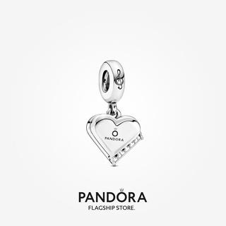 Pandora จี้รูปหัวใจ เปียโน ของขวัญวันเกิด สําหรับสุภาพสตรี p825