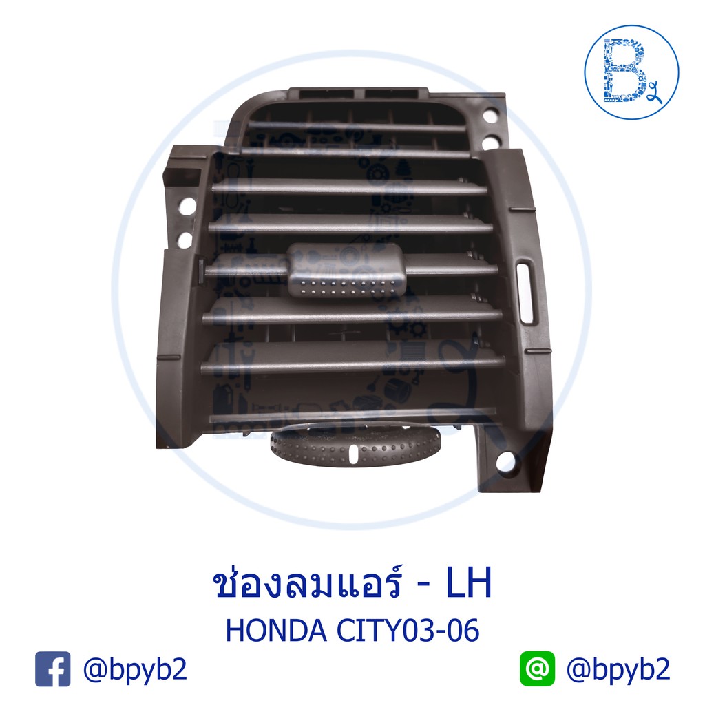 อะไหล่แท้-ช่องลมแอร์-ช่องแอร์-honda-city03-08-zx