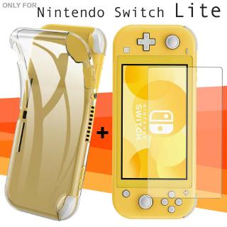 ภาพหน้าปกสินค้าเคส TPU นุ่ม สีใส พร้อมฟิล์มป้องกันหน้าจอ สำหรับ Nintendo Switch Lite ที่เกี่ยวข้อง