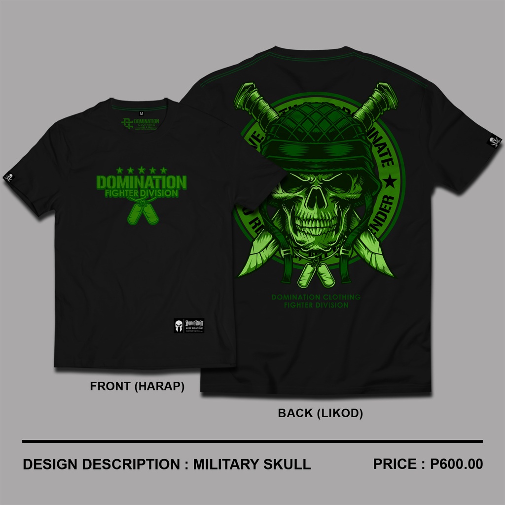 เสื้อคู่รัก-อะนิเมะทางกฎหมาย-tee-domination-เสื้อผ้าทหารกะโหลกศีรษะเสื้อยืดสําหรับผู้ชาย-เสื้