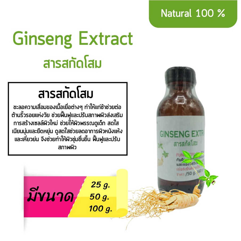 สารสกัดโสม-ginseng-extract