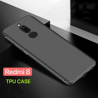 TPU CASE เคสเสียวหมี่ Xiaomi REDMi 8 เคสซิลิโคน เคสนิ่ม สวยและบางมาก เคสสีดําสีแดง [ส่งจากไทย]
