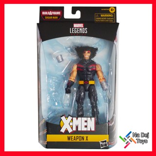 Marvel Legends Weapon X Wolverine 6" No Baf มาร์เวล เลเจนด์ เวพ่อนเอ็กซ์ วูฟเวอรีน 6 นิ้ว (X-Men) ไม่มีบาฟ