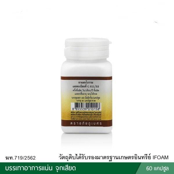 ภาพสินค้าอภัยภูเบศร ยาแคปซูลขมิ้นชัน ตราอภัยภูเบศร 400mg 60 แคปซูล  ขมิ้นชัน ยาสามัญประจำบ้าน จากร้าน medicalsupport บน Shopee ภาพที่ 3