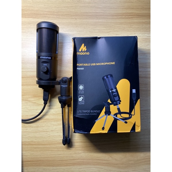 Maono Au-Pm461 ไมโครโฟนบันทึกเสียง สำหรับพีซี คอมพิวเตอร์ แล็ปท็อป ...