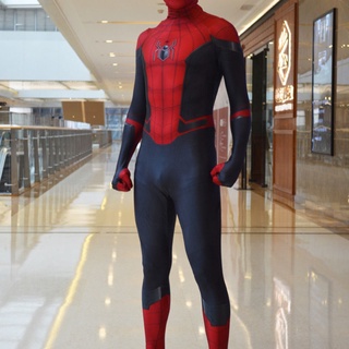 ภาพขนาดย่อของภาพหน้าปกสินค้าSpiderman Far From Home Costume Superhero  Suit Spider Man Cosplay For Men Women Jumpsuit Bodysuit Carnival Party จากร้าน sherlxh_te บน Shopee