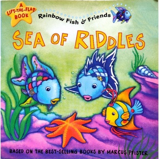 หนังสือเด็กมือสอง Sea of Riddles: Rainbow Fish &amp; Friends, A Lift the Flap Book by Susan Hill Long
