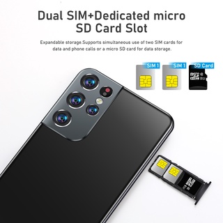 ภาพขนาดย่อของภาพหน้าปกสินค้าSunsumg S21 Ultra โทรศัพท์มือถือ 7.5นิ้ว มือถือเดิม 16GB+512GB สนับสนุนไทย สมาร์ทโฟน มือถือราคาถูก 5G ซิมการ์ดคู่ COD จากร้าน ux7kp7vgrc บน Shopee ภาพที่ 8