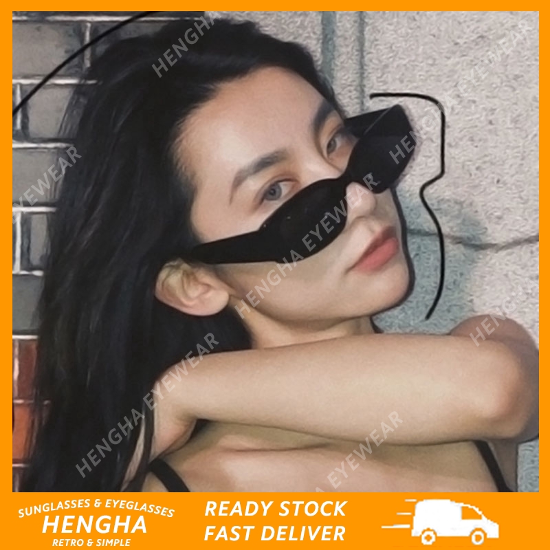 รูปภาพสินค้าแรกของHENGHA INS แว่นตากันแดดแฟชั่น สำหรับผู้หญิง