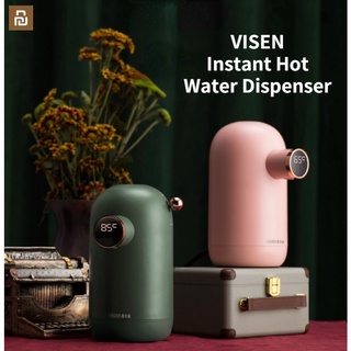 Youpin VISEN/Wilson เครื่องจ่ายน้ําร้อน ขนาดเล็ก แนวตั้ง ทําความร้อนเร็ว & เครื่องจ่ายน้ําร้อน ขนาดเล็ก แนวตั้ง ทําความร้อนเร็ว สําหรับท่องเที่ยว