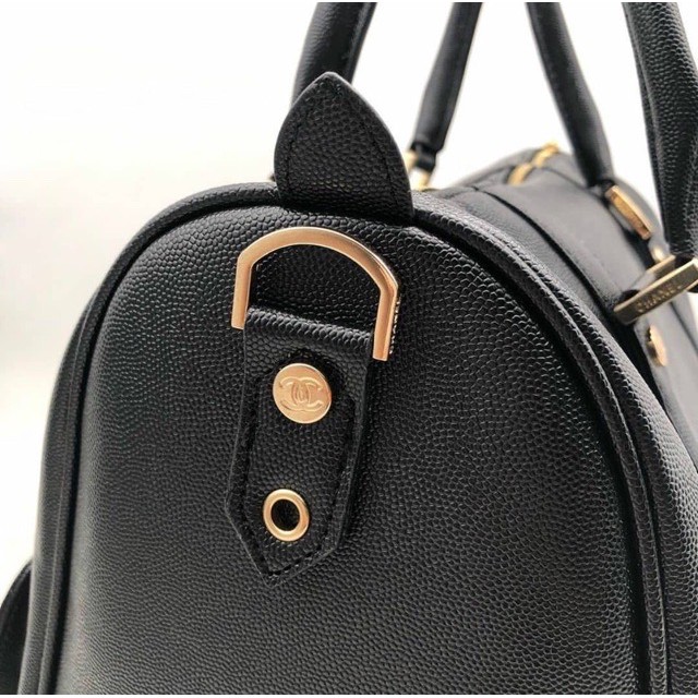 พร้อมส่ง-vip-gift-premium-gift-ของแท้-กระเป๋าเดินทาง-cc-mini-travel-boston-pu-bag