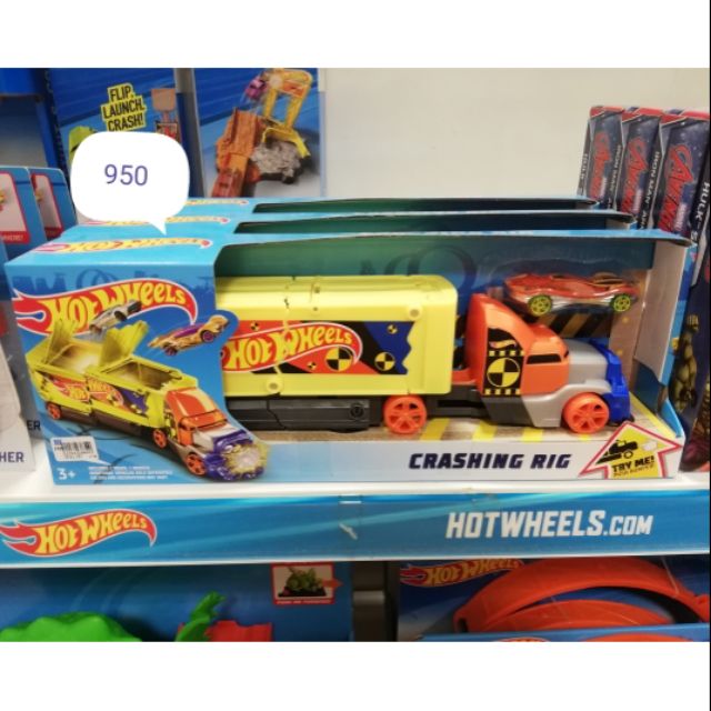 รถบรรทุก-hotwheels-crashing-rig-รุ่นใหม่