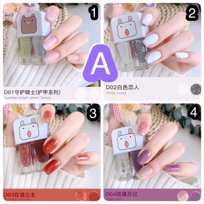 ส่งจากไทย-น้ำยาทาเล็บ-มีแบบเยอะสุดถึง28แบบ
