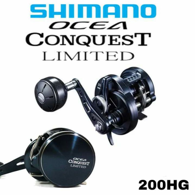 Moulinet Shimano Ocea Conquest 200HG – Main Droite, Neuf Sous Emballage