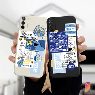 เคส VIVO Y21S Y20S Y12S Y12i Y12 Y20 Y91C Y21 2021 Y15S Y15A Y10 Y21T Y30 Y91 Y30i Y93 Y15 Y17 Y53 Y50 Y53S Y51 Y51A Y33S Y1S Y11 Y31 Y20i Y91i ลายการ์ตูนเซซามี เคสโทรศัพท์มือถือแบบนิ่ม