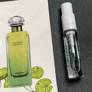 ภาพขนาดย่อของสินค้าน้ำหอมขนาดเล็กHermes Un Jardin Sur Le Nil, 2005 2ML