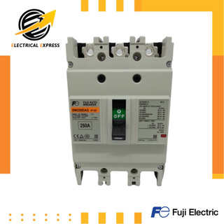 Fuji Electric ขายดีที่สุด!!เบรกเกอร์ฟูจิ (FUJI BREAKER) รุ่น BW250EAG 3 Pole