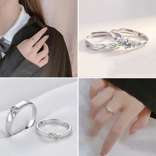 ภาพหน้าปกสินค้าแหวนแต่งงาน แบบเปิด แฟชั่นคู่รัก สไตล์เกาหลี สร้างสรรค์ สําหรับชาย และหญิง ซึ่งคุณอาจชอบสินค้านี้