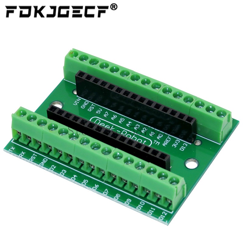 nano-v3-0-3-0-บอร์ดต่อขยายอะแดปเตอร์ควบคุมเทอร์มินัล-nano-io-สําหรับ-arduino-avr-atmega328p