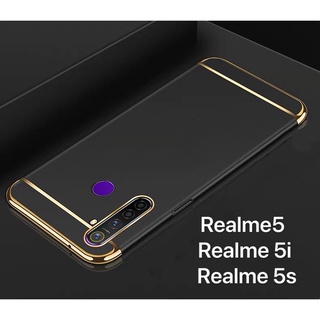 ส่งจากไทย Case Realme 5i / Realme 5 / Realme 5s เคสเรียวมี5/5เอส/5ธรรมดา เคสประกบหัวท้าย เคสประกบ เคสกันกระแทก