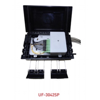 LINK UF-3042SP FTTH AERIAL OUTDOOR SPLITTER 1X8 ( SUITABLE WITH FLAT &amp; ROUND CABLE )