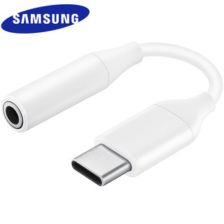 SAMSUNG ของแท้ อะแดปเตอร์แจ็คหูฟัง USB Type C เป็น 3.5 มม. สําหรับ Galaxy Note 10 A90