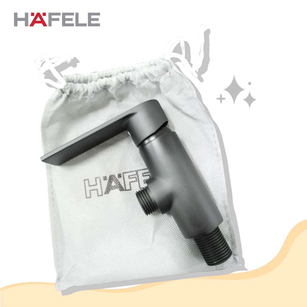 hafele-589-25-247-ก๊อกเดี่ยว-วาล์วฝักบัว-สำหรับยืนอาบ-แบบติดผนัง-สีดำด้าน-รุ่น-neckar-black