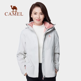 CAMEL เสื้อแจ็คเก็ตกันลมกันน้ําสําหรับผู้หญิง