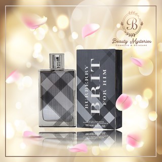 น้ำหอมผู้ชาย ของแท้ ส่งฟรี ป้ายคิง Burberry Brit For Him EDT 100ml น้ำหอม เบอเบอร์รี่