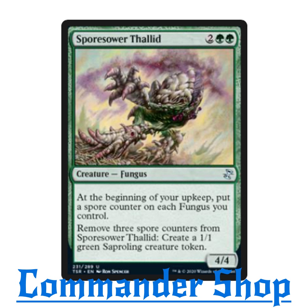 Sporesower Thallid (Creature - Fungus) Green การ์ดเกม Magic The ...