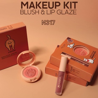 Set make up kit blush & lip nee cara