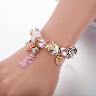 สร้อยข้อมือ : Pink Bracelet