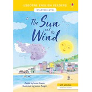 DKTODAY หนังสือ USBORNE READERS STARTER:THE SUN AND THE WIND (free online audio British English and American English)