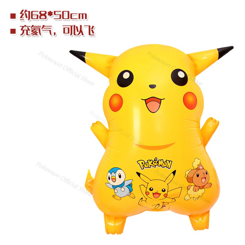 ลูกโป่งฟิล์มอลูมิเนียม-รูปการ์ตูนโปเกม่อน-pikachu-charmander-bulbasaur-น่ารัก-สําหรับตกแต่งปาร์ตี้วันเกิดเด็ก