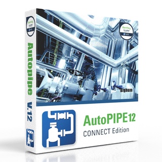 สินค้า Autopipe V.12 Full Lifetime โปรแกรม วิเคราะห์และ ออกแบบ ท่อ