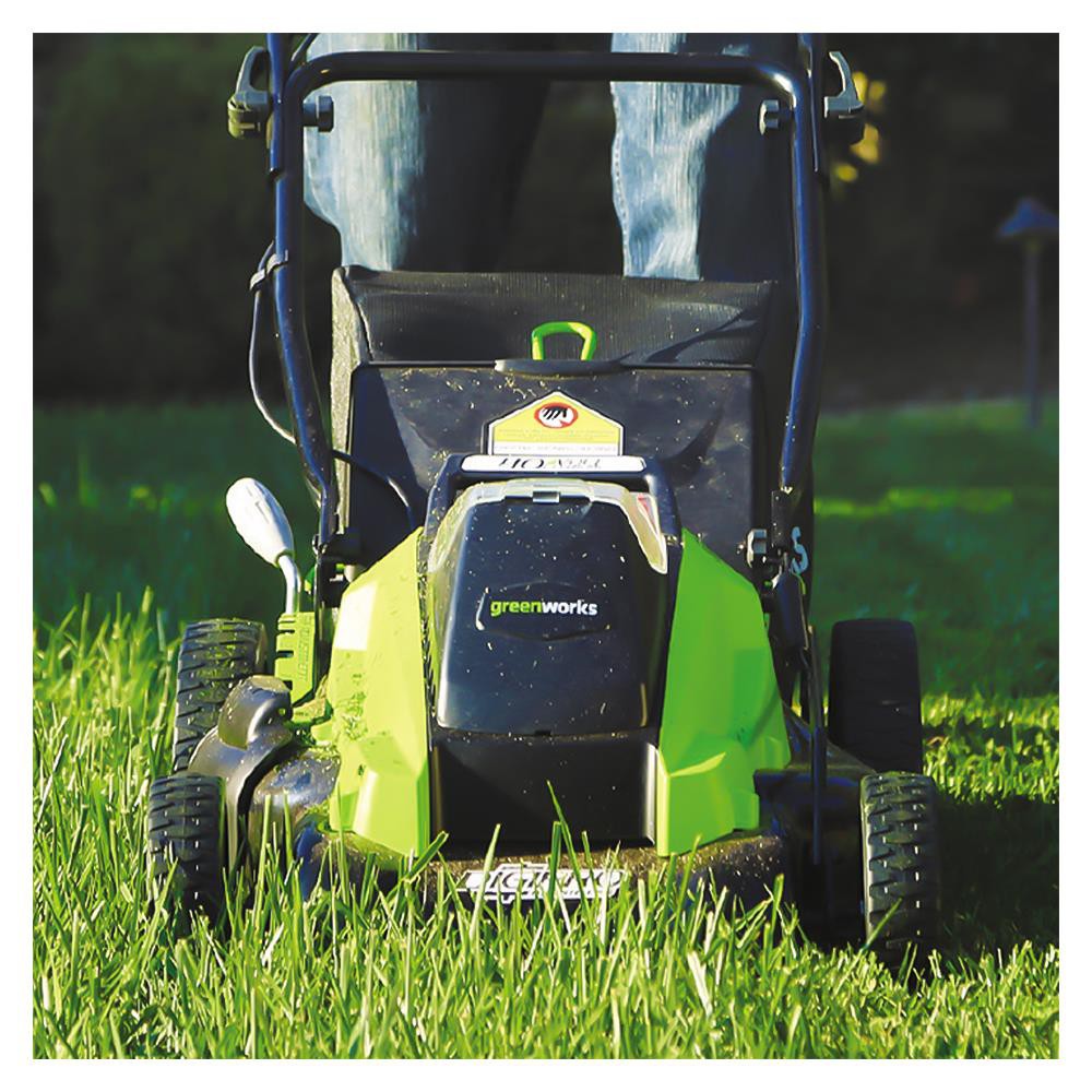 รถตัดหญ้า-รถตัดหญ้าไฟฟ้า-พร้อมแบตเตอรี่-greenworks-gws0010-40-โวลต์-เครื่องมือทำสวน-สวน-อุปกรณ์ตกแต่ง-electric-lawn-mo