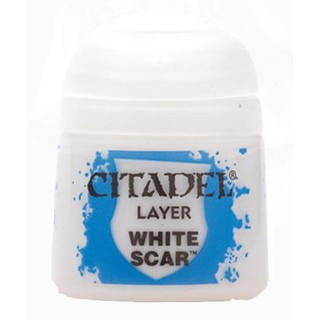 Citadel : LAYER: WHITE SCAR (12ML)  สีอะคริลิคสำหรับทาโมเดล