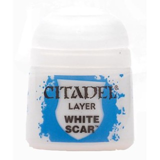 Citadel : LAYER: WHITE SCAR (12ML)  สีอะคริลิคสำหรับทาโมเดล