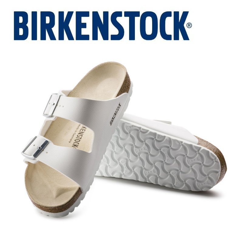 รองเท้าแตะ-birkenstock-classic-arizona-051733-051731-white-birko-flor-ผลิตในประเทศเยอรมนี