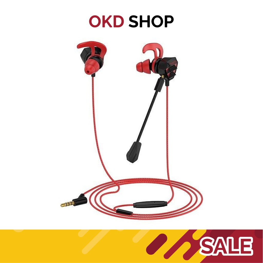 HOCO.M45 หูฟังเล่นเกมส์พร้อมไม Wired Earphones 3.5mm “M45 Promenade ...